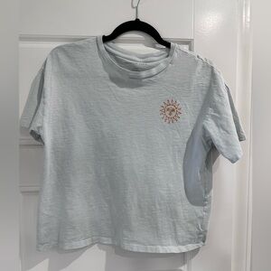 American Eagle women’s cropped Sun Graphic T-Shirt